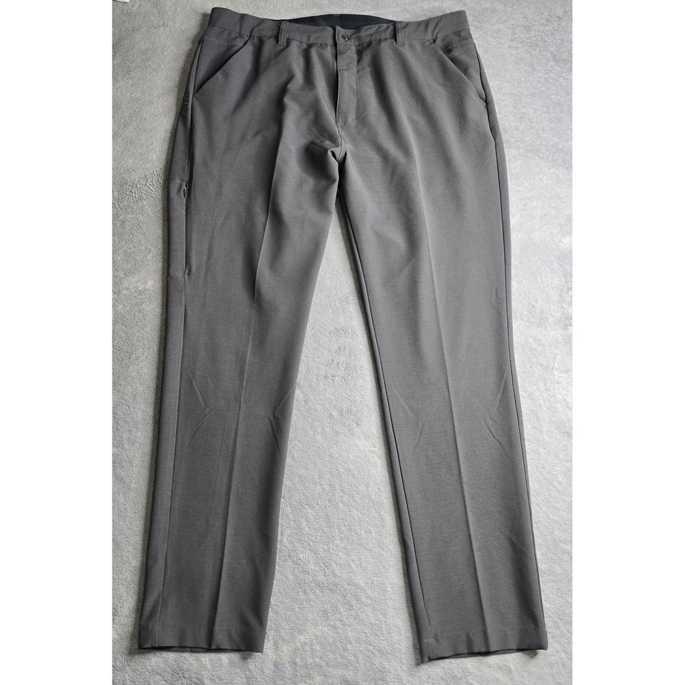 BYLT Pants Mens 38x31 Gray Kinetic 2.0 Performance Stretch Casual Golf Tech